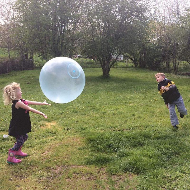 BubbleFlex™ Aufblasbarer reißfester Wasserball