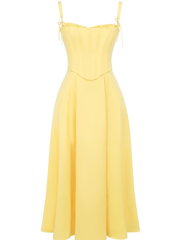 Sunshine™ Midi-Sommerkleid aus Baumwolle