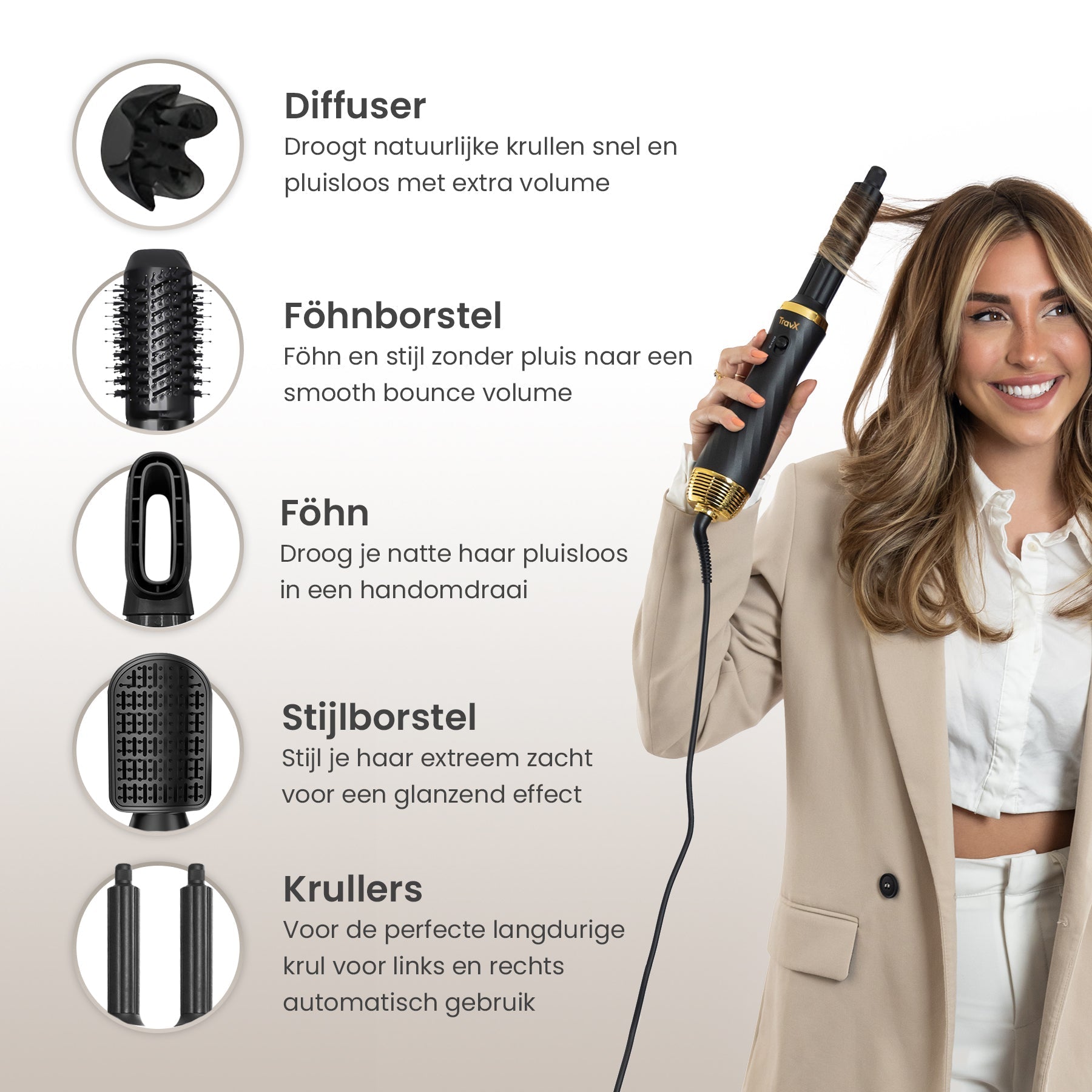 Airstyler™ 6-in-1-Lockenbürstenset