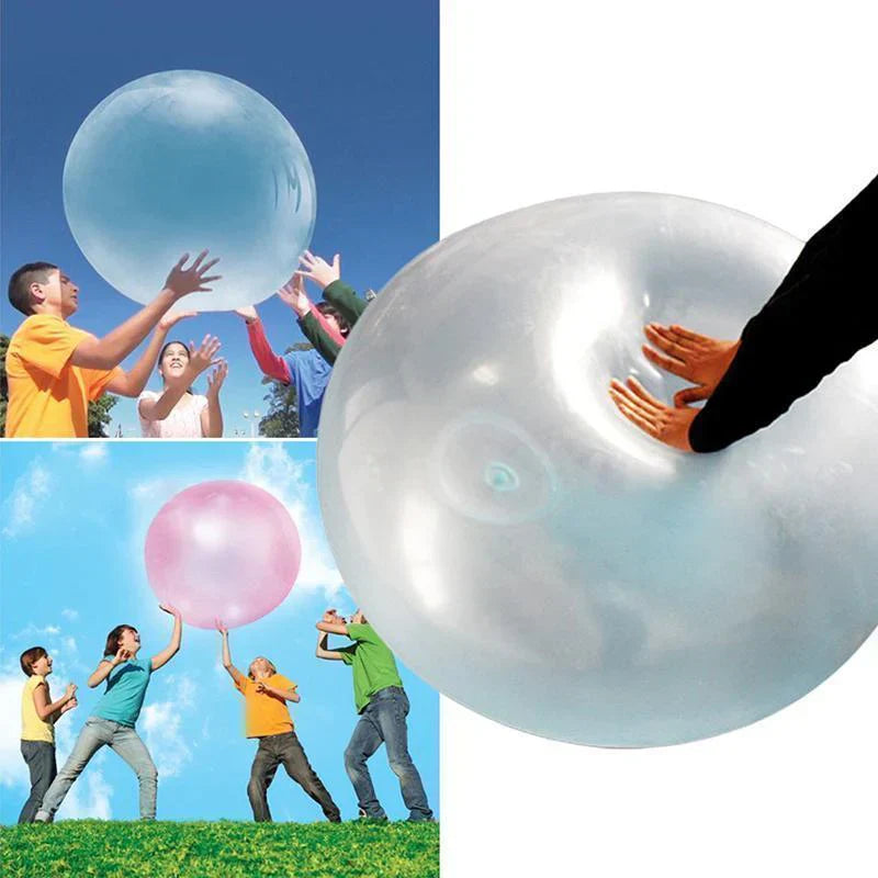 BubbleFlex™ Aufblasbarer reißfester Wasserball