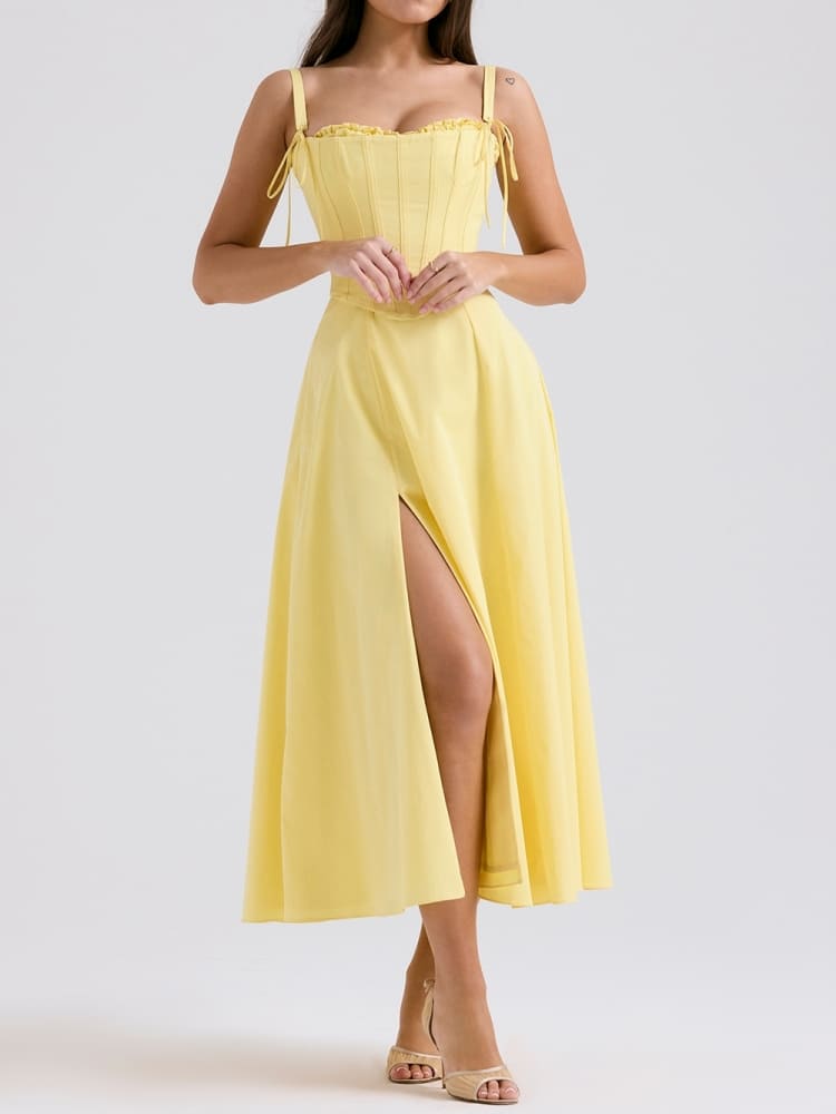 Sunshine™ Midi-Sommerkleid aus Baumwolle