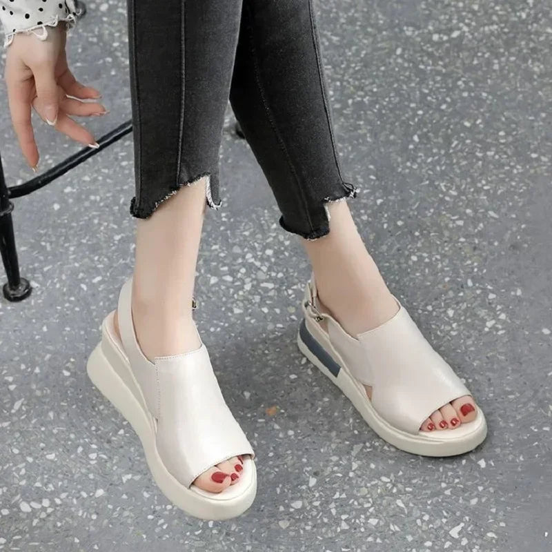 Zoë™ Orthopädische Sandalen aus Leder