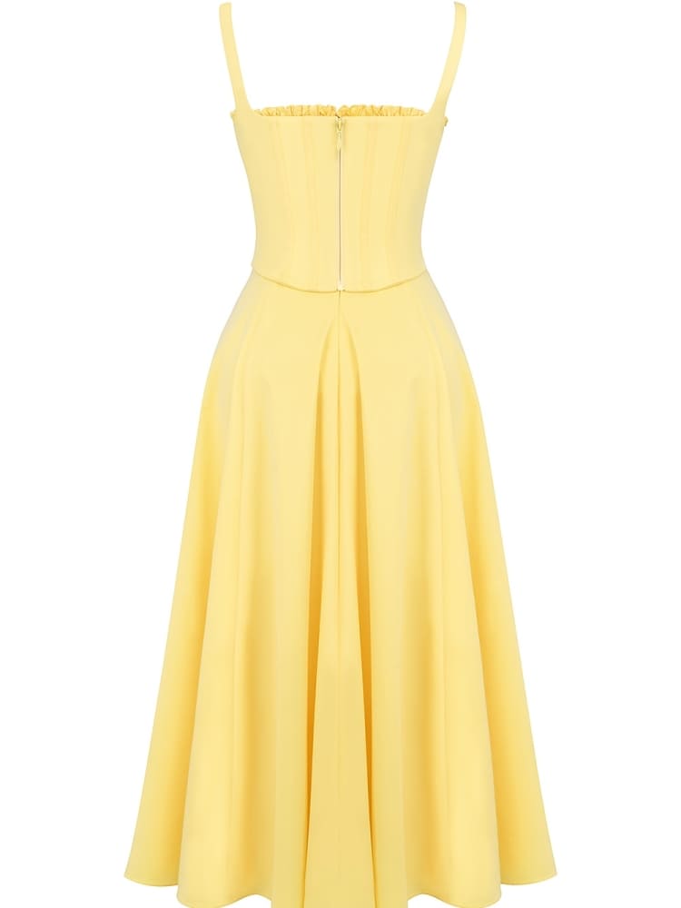 Sunshine™ Midi-Sommerkleid aus Baumwolle